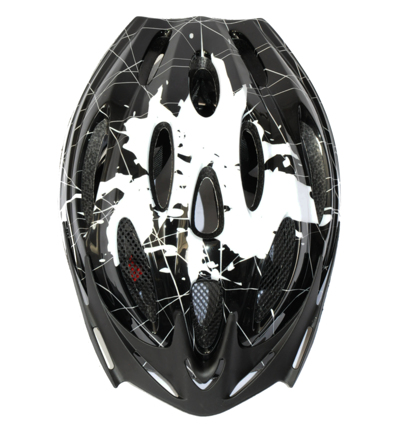 Ammaco Mens Helmet Black and White-2